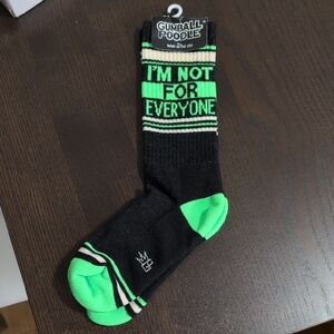 Black and Green Socks